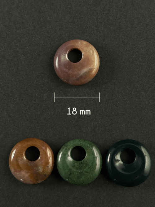 Donut 18mm - Agate indienne