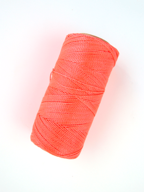 Fil 1mm -Corail fluo 394