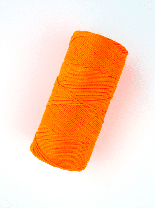 Fil 1mm -Orange clair fluo 393