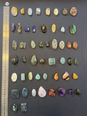 Lot de 51 pierres