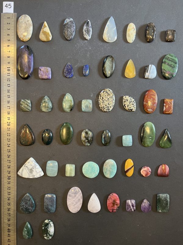 Lot de 50 pierres