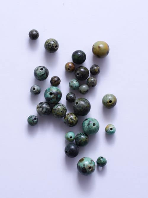 Perles de Turquoise Africaine