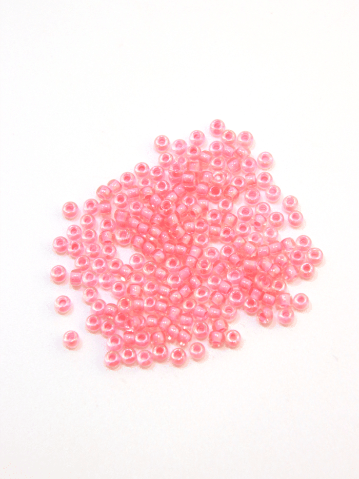 Perles de rocaille - Rose