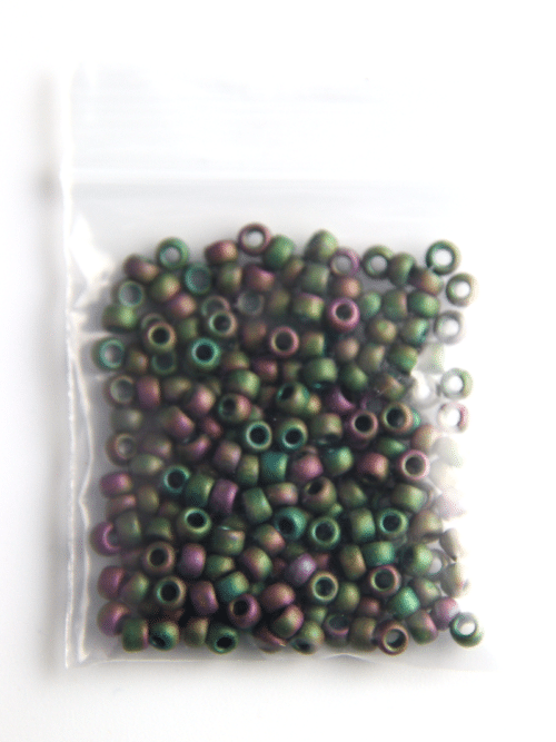 Perles de rocaille - cuivre mat 708 sachet