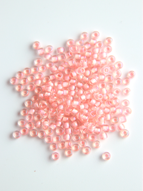 Perles de rocaille - saumon 191