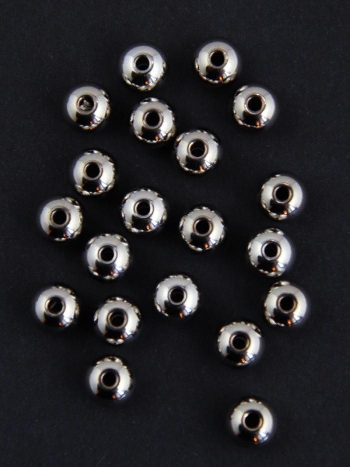 Perles d'inox 8 mm